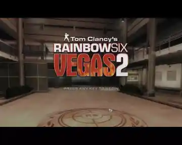 Tom Clancys Rainbow Six Vegas 2 (USA) screen shot title